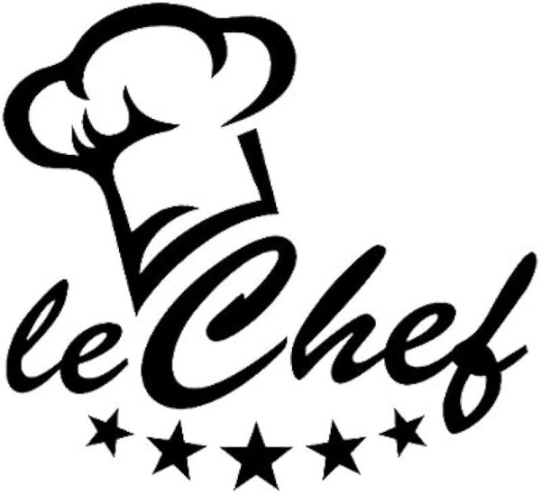 Надпись шеф повар