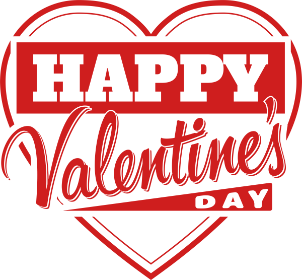 14 Февраля надпись