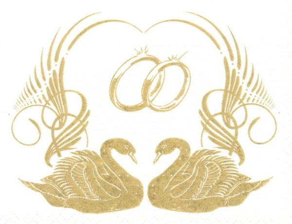 С золотой свадьбой трафарет