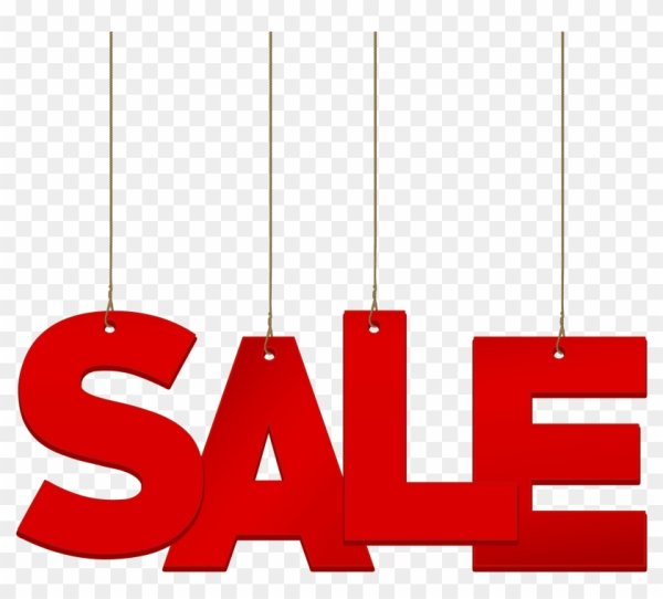 Sale на прозрачном фоне для фотошопа