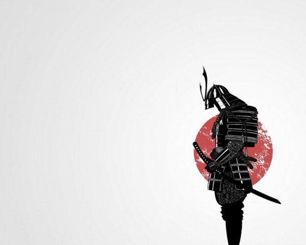 Заставка на рабочий стол Самурай