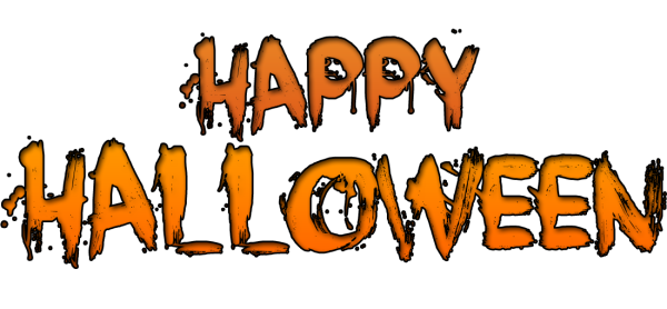 Happy Halloween надпись