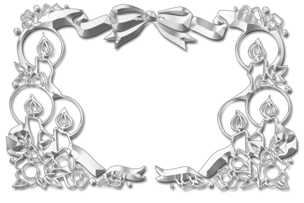 Фоторамка серебряная свадьба