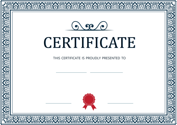 Сертификат для фотошопа