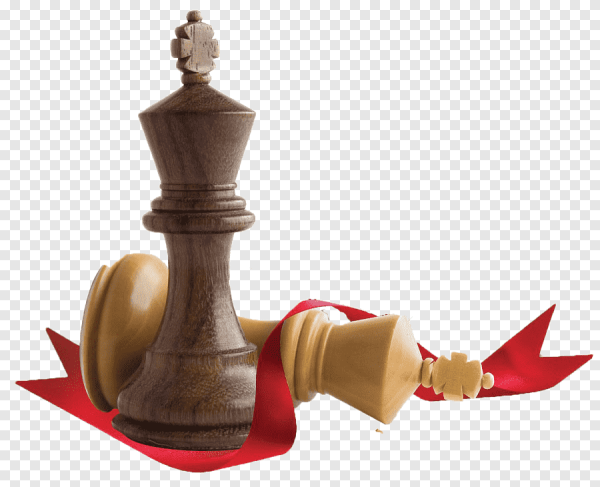 Шахматные фигуры на прозрачном фоне