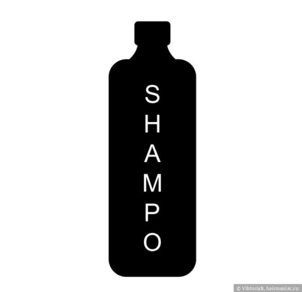 Шампунь черно белый