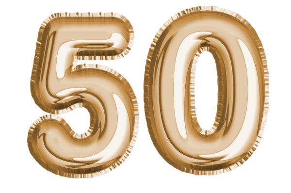 Юбилейная цифра 50