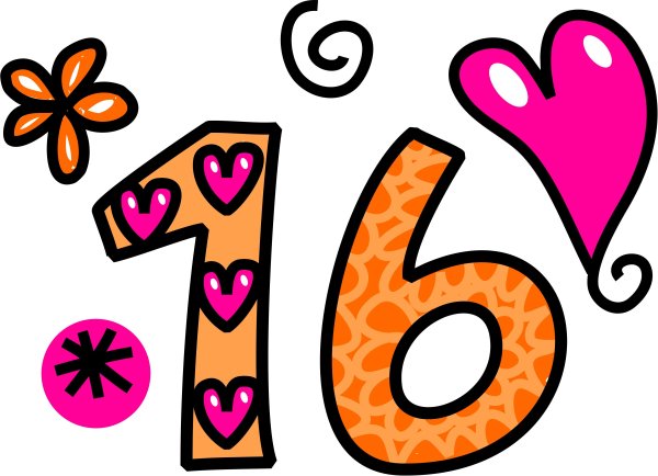 16 Лет цифра