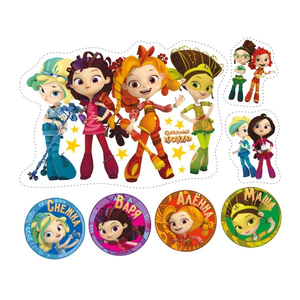 Сказочный патруль сахарная печать