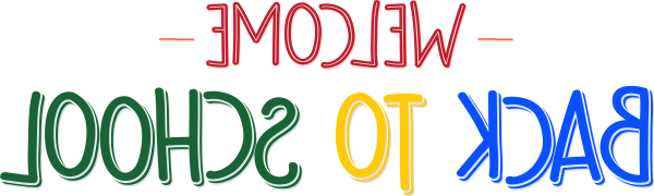 Welcome to School надпись