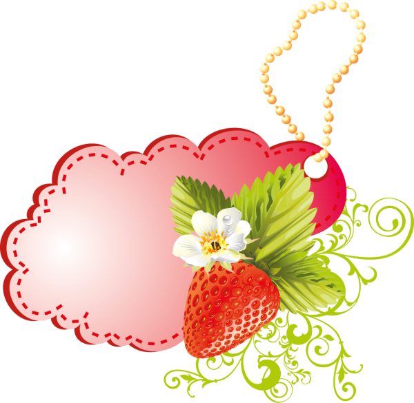 Открытки в виде ягод