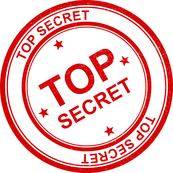Штамп совершенно секретно