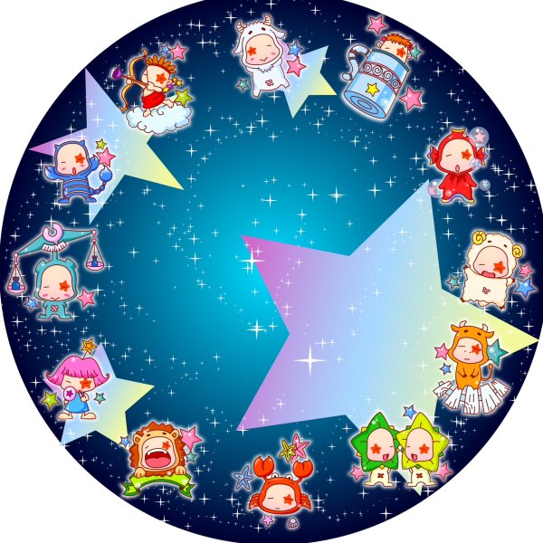 Космическая эмблема для детей