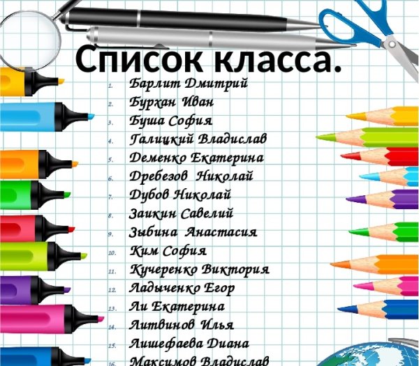 Список класса шаблон