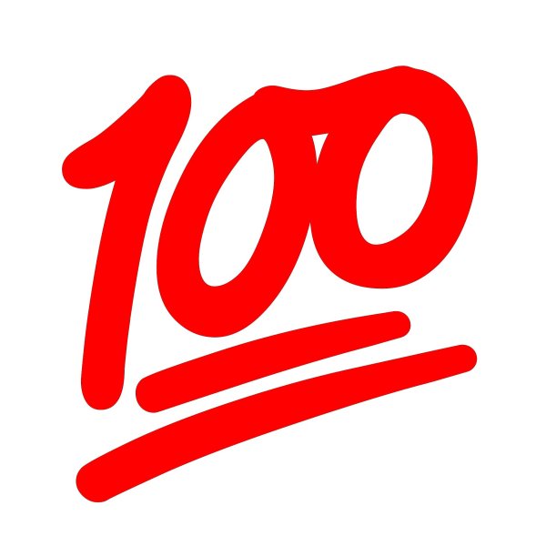 Эмодзи 100