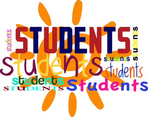 Student надпись
