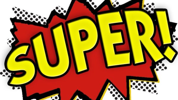 Супер на прозрачном фоне