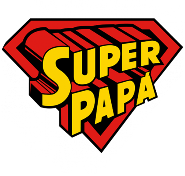 Супер папа вектор PNG