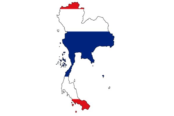 Очертания Таиланд