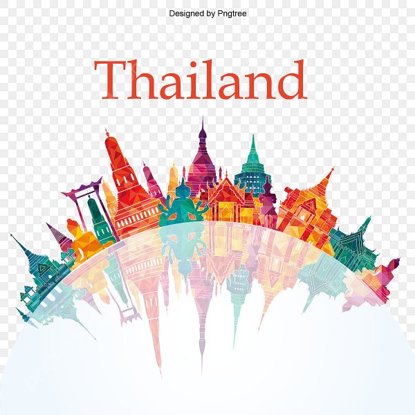 Векторные иллюстрации Таиланд