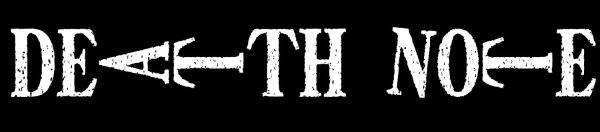 Тетрадь смерти надпись