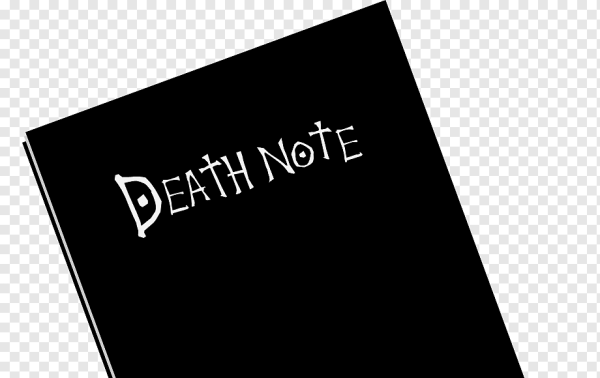 Тетрадь смерти без фона