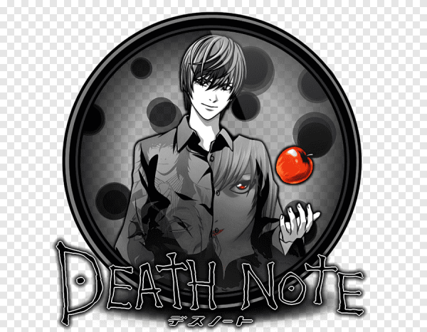 Логотип аниме тетрадь смерти аниме