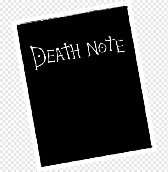 Тетрадь смерти без фона