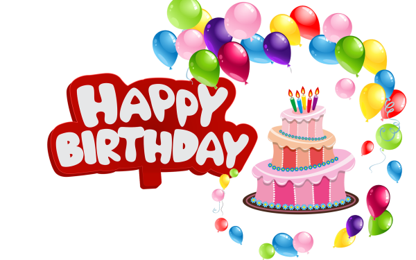 Happy Birthday картинки без фона