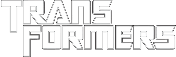 Надпись трансформеры желтая