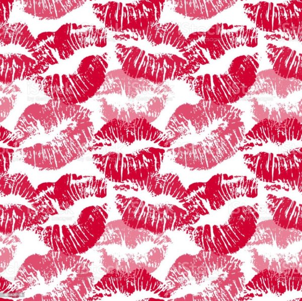 Фон поцелуи