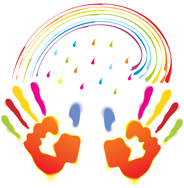 Цветные ладони