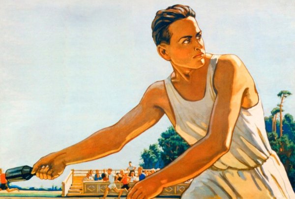 Лозунг в здоровом теле здоровый дух