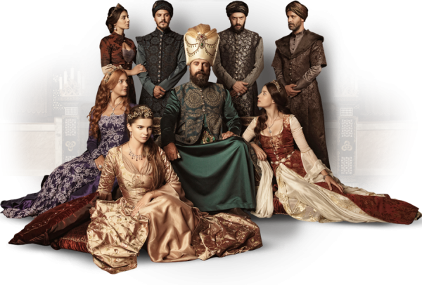 Великолепный век на белом фоне