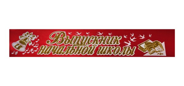 Выпускник начальной школы надпись на прозрачном фоне