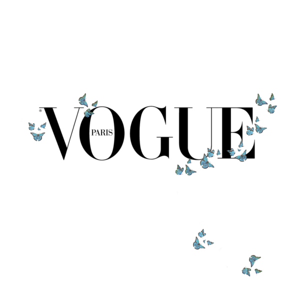 Vogue название без фона