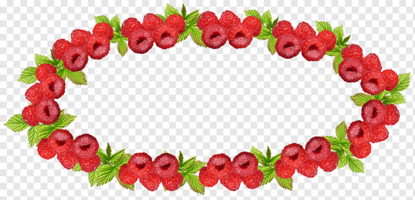 Рамка с ягодами для надписи