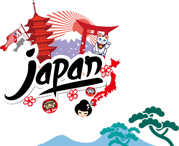 Япония мультяшная