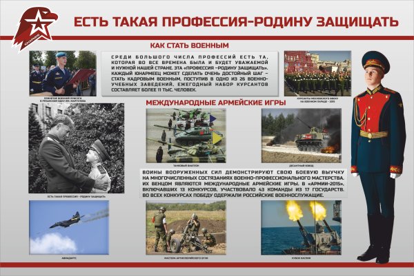Есть такая профессия родину защищать