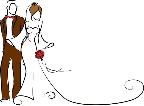 Рисунки для пригласительных на свадьбу