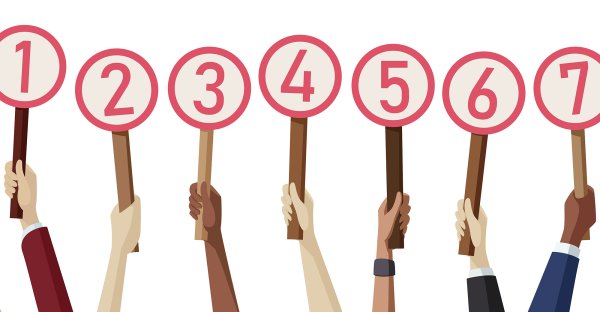 Количество балл вектор