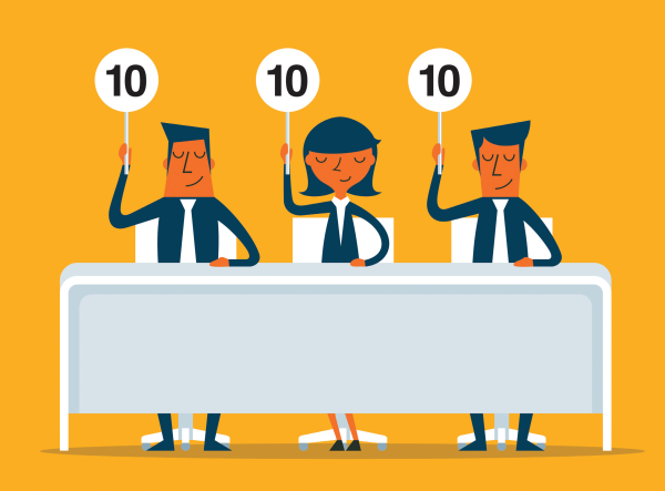 Жюри на прозрачном фоне