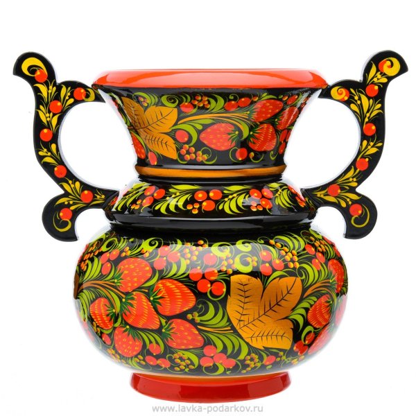 Предметы хохломской росписи