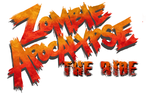 Надпись зомби