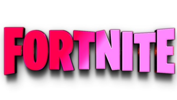 Надпись в стиле ФОРТНАЙТ