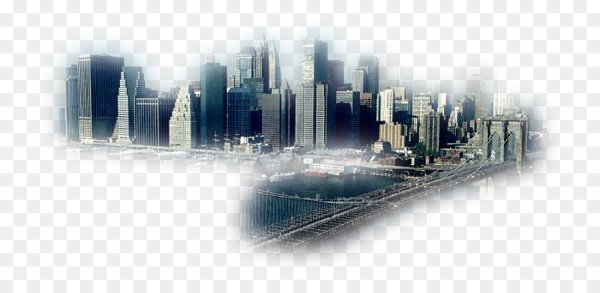 Город для фотошопа на прозрачном фоне