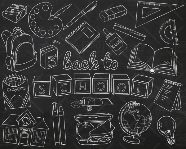 Узоры мелом