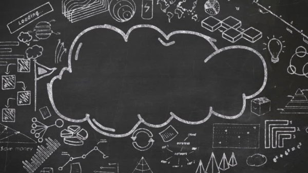 Мелом на черной доске