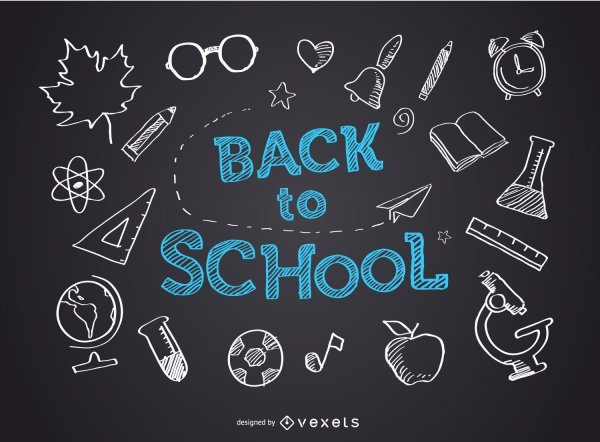 Грифельная доска back to School