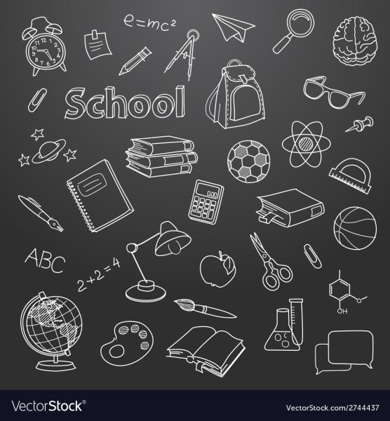 Школа векторный клипарт